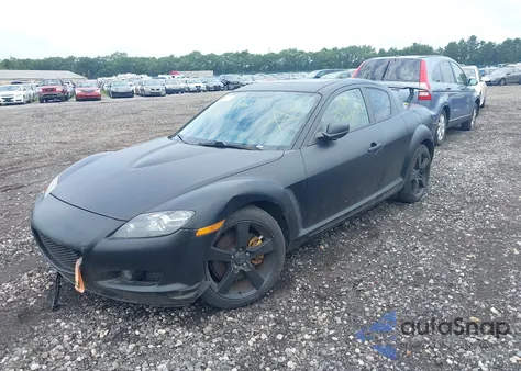 2006 Mazda Rx-8 6-Speed Sport Automatic из США, поврежденный, VIN JM1FE173960206010